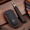 Leather Key Cover Remote Fob Case Holder Fit For 2017-2021