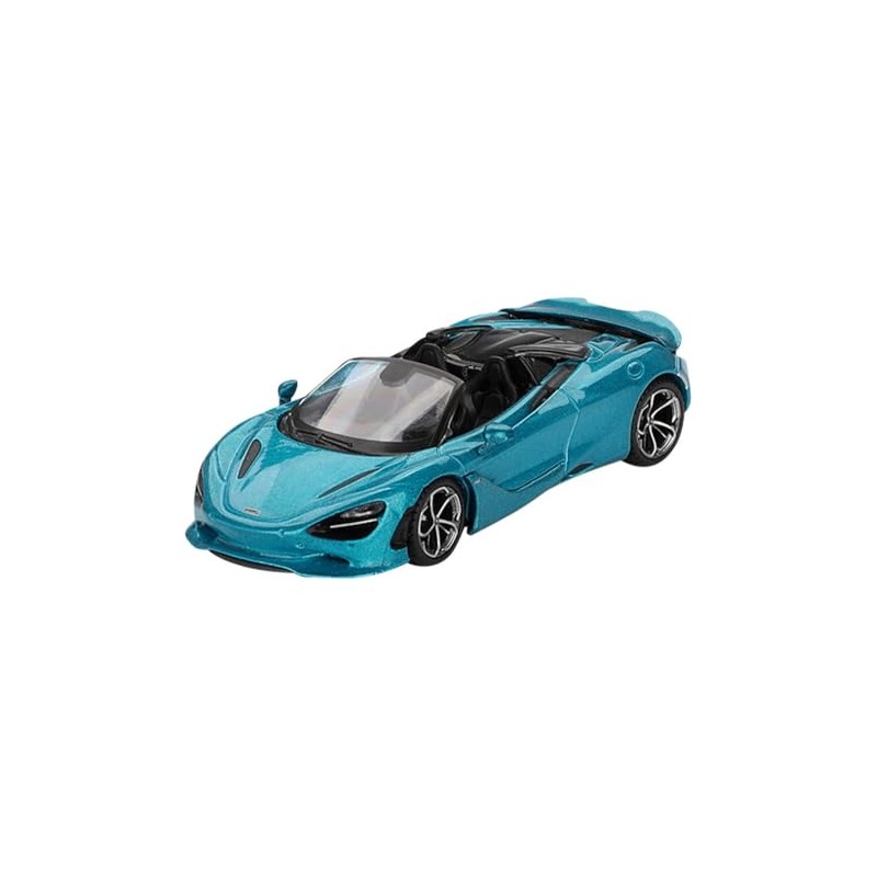 MINI GT 1/64 McLaren 750S Belize Blue (Right Handle) Finished