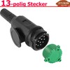 ETUKER Trailer Plug – 12 V – 13 Pin –