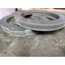 TCB Custom Ford F150 Super Duty Door speakers midrange co-ax mounting adapters 6.5"