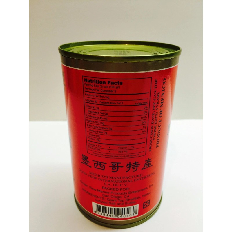 Precious 12 Cans of "Abalone Type Shellfish" (4 pieces) -