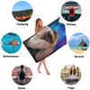 Zomer Beach Towel Large 90 x 180 cm Quick-Drying Microfibre