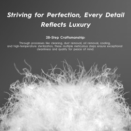 Globon Ultra Soft Down Pillow Queen Size, All Down Filled Bed Pillow for Sleeping, 100% Cotton Shell 500 Thread Count, Soft Hotel Collection Down Feather Pillow 20" x 30" 1 Pack