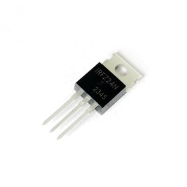 TQDLYKHS New 8Pcs for IRFZ24N IRFZ24NPBF 55V 17A TO-220 Power N-Channel Mosfet Transistor IRFZ24