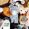 VFM - Grey Donkey 23cm Eco Friendly Toy - Super