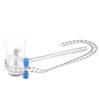 Garosa Stainless Steel Lab Chain Clamp Laboratory Beaker Chain Clamp