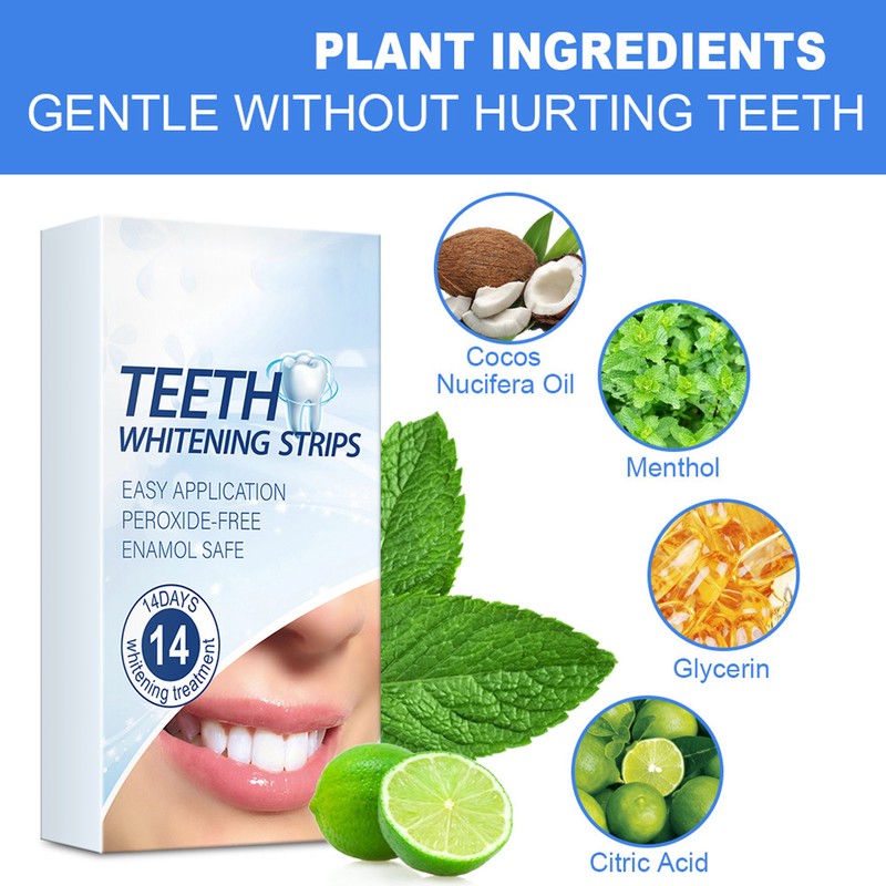 14 Strips Teeth Strips for Sensitive Professional Effects Tartar Removal