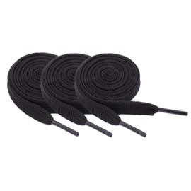 Sechunk Flat Shoelace set of 3 pairs 29 colors 20"-79" Multiple lengths Shoe Lace For Sneakers