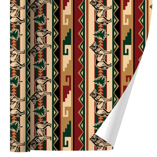 GRAPHICS & MORE Wolf Wolves Southwestern Native American Red Green