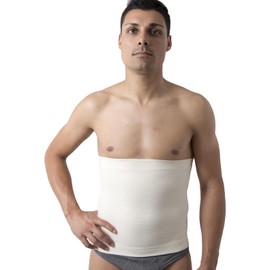 Beman - Elastic Merino Wool Lumbar Support Thermal Belt Compression Bench Unisex for Men and Women Warm Height 31 cm Ideal for Back Pain Art.560 (M)