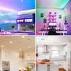 FWoche LED Recessed Spotlight 230 V 7 W, RGBW Round
