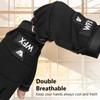 WFX Tough Fingerless Performance Gloves Protection Work Gloves, Padded Palm,