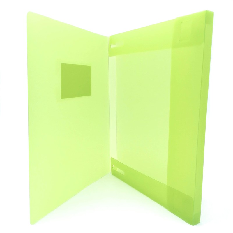 Alevar 3 Flap Folder with Elastic and Transparent Window with