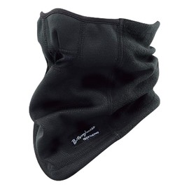 Otafuku Gloves JW-125 Winter Neck Warmer, Heat Generating, Windproof, Thermal, Half Face Type, Men's, Black, One Size Fits Most