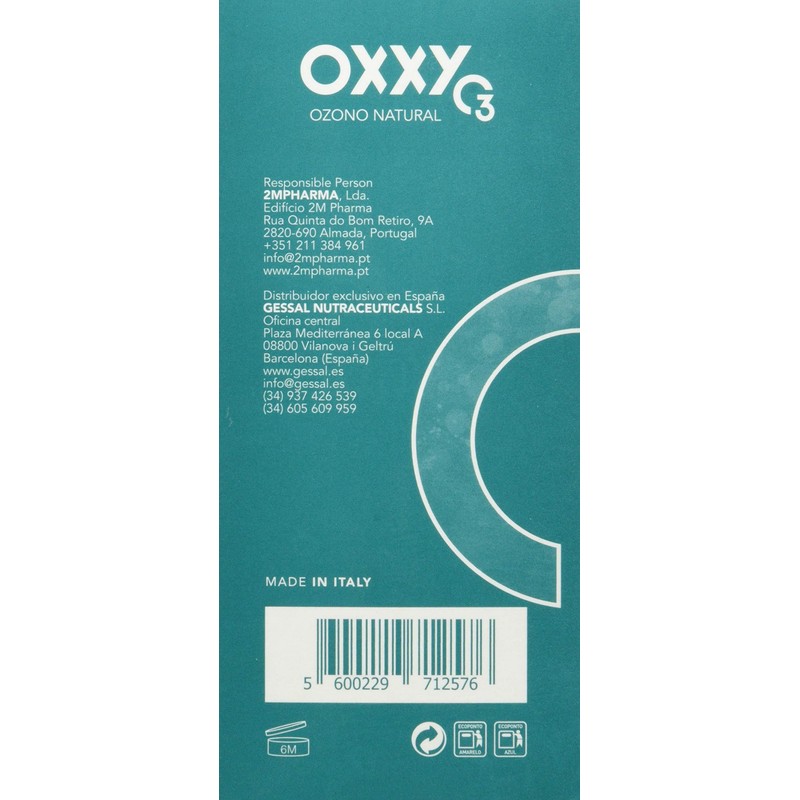 Actibios, S.L. Oxxy O3 Intimate Gel 250ml