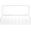 Cabilock Business Card Display Case Card Storage Box Organizer with