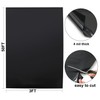Feitore 4 Mil Black Plastic Sheeting Weed Barrier Landscape Fabric