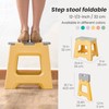 Vigar Compact Step Stool Foldable, 12-1/2-inch Step Stools for Adults