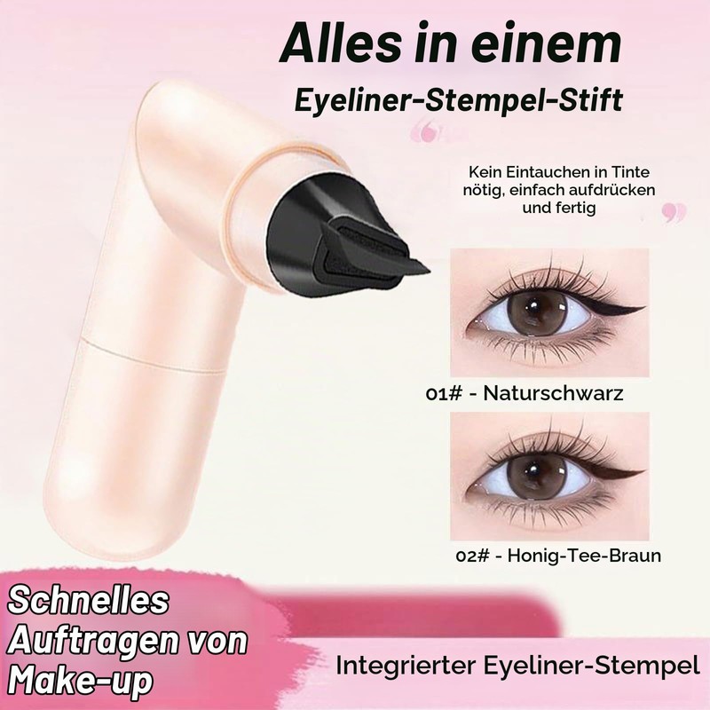 2 x Eyeliner Stamps, Double Ended Marker Eyeliner Stamp, Eyeliner