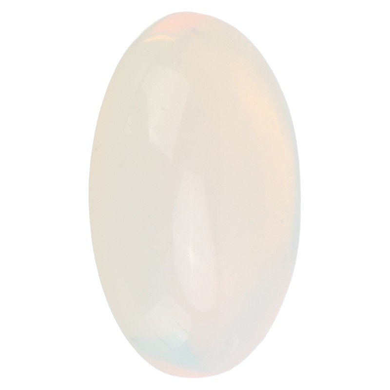 20pcs Opal Flatback Cabochon Stone Smooth Surface Beautiful Oval Stones
