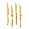 Buyer Star Steak Knife Set, 4-Piece Serrated Steak Cutlery Steak