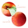 Operitacx Peach Shaped Plush Cushion Novelty Fruit Pillow for Sofa