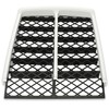 HECASA Radiator Cover + White Grille Compatible with 1987-2006 Yamaha