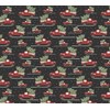 Stesha Party Red Christmas Truck Holiday Wrapping Paper - Folded