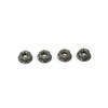 CF Posh 866034 Inch Size Stainless Steel Flanged Nut, 1/4-20,