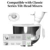 KitchenAid Mixer Attachments Flour Funnel & Splash Guard, Mess-Free Flour