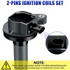 LCWRGS Ignition Coil Pack and Spark Plugs Fits for 3.5
