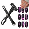 GZMAYUEN 5 in 1 Cat Eye Magnet Nail Magnet, Black