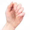 essence gel nail colour 18 dazzling shell, long-lasting nail polish,