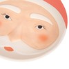 HGTV Home Collection, Ceramic Santa Plates, Set of 4 with