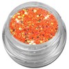 Glamour Mix Glitter Powder Red Orange Iridescent Nail Art