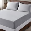 EV Dekor®MF123 Fitted Sheet Single, Grey - Deep Pocket Bedsheet