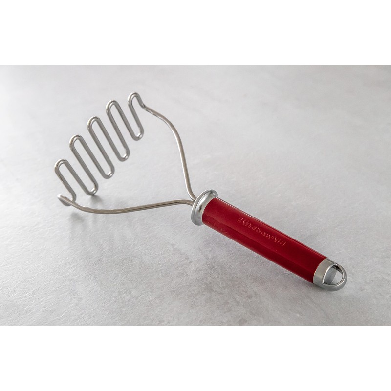 KitchenAid Potato Masher, Strong Stainless Kitchen Utensil, Durable and Easy