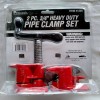 Pittsburgh 2 piece 3/4"Heavy Duty Pipe Clamp Set/Item #31255 -