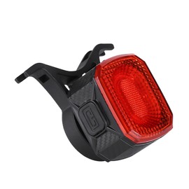 Bike Back Light | Safety Flashlight - Waterproof Lamp with Sensor 6 Modes Warning Cycling Accessories for Kids Adults Long-Distance Trips Mountain Trails Rainy Weather Early Morning