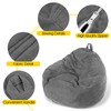 Lazy Sofa Small Bean Bag Chair Cover (No Filler) for