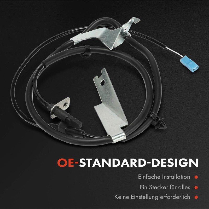 Frankberg 1x ABS Sensor Hinten Links Hinterachse Links Kompatibel mit