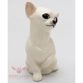 Porcelain Figurine of the Chihuahua dog