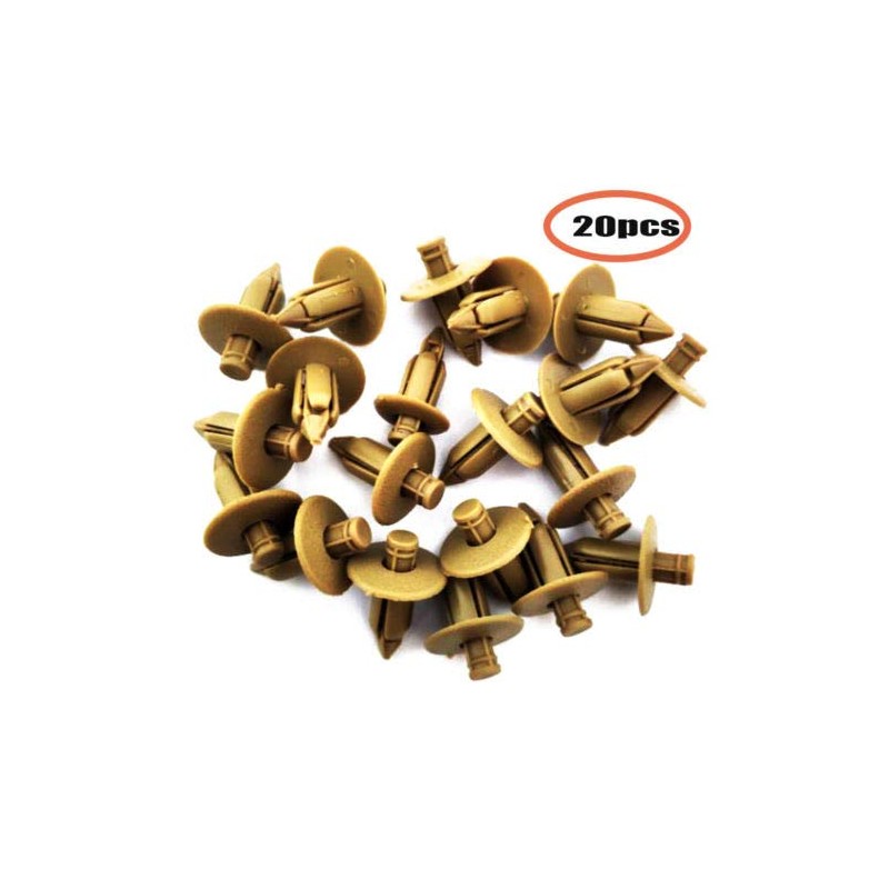ALLMOST 20PACK Compatible with Volvo Interior Door Panel mounting Beige