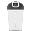 PROELITE PROELITE 500ml Protein Shaker Bottle with Transparent Shaker Bottle