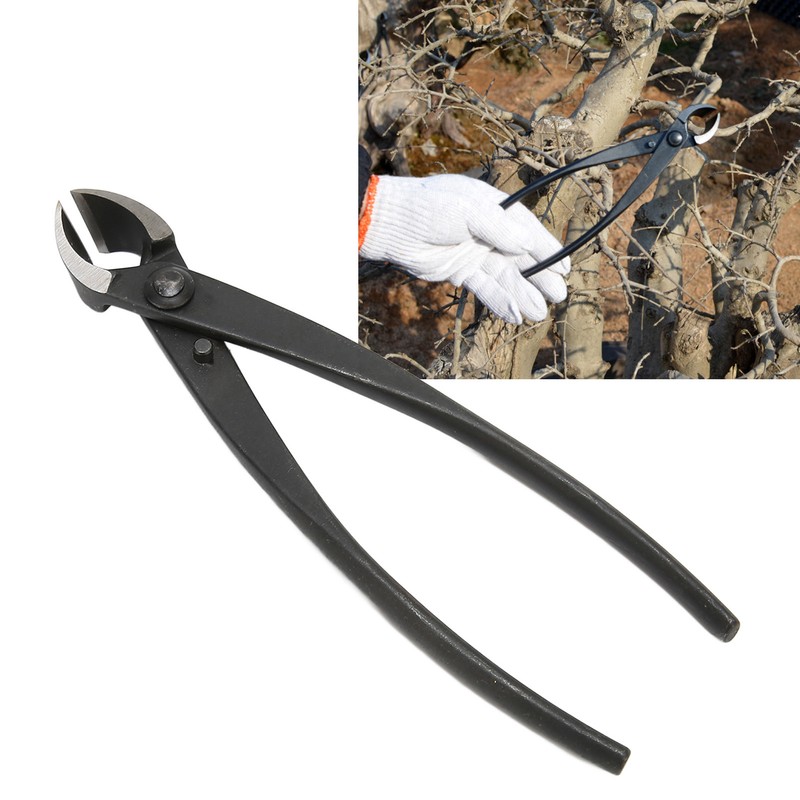 200mm/7.9in Concave Branch Cutter High Strength Manganese Steel Diagonal Pliers