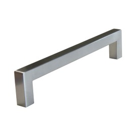 RCH Hardware H-C128H-160-SSB Ultralight Stainless steel Rectangular bar Pull Handle For Cabinets & Drawers (6 3/4 inch | 172Mm)