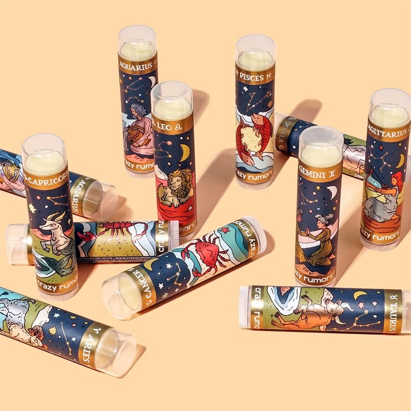 Crazy Rumors Zodiac Lip Balm Air Blend - Aquarius 4.4
