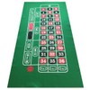 POKER CHIP SHOP GIANT GREEN ROULETTE FELT BAIZE CLOTH LAYOUT