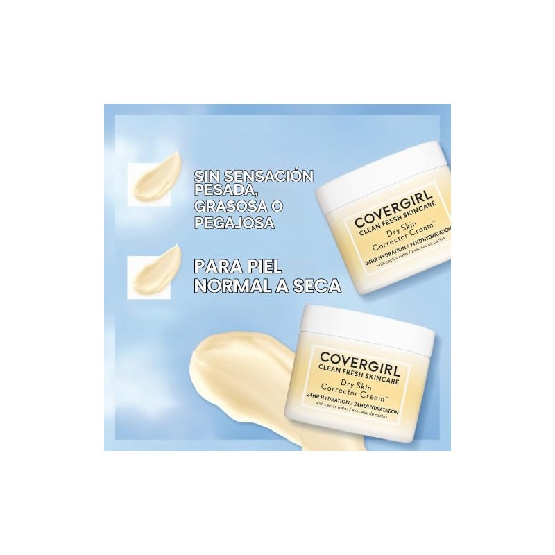 COVERGIRL Clean Fresh Skincare Dry Skin Corrector Cream
