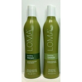 Loma Nourshing Shampoo, Conditioner - 12 oz & Deep Conditioner - 8 oz Trio